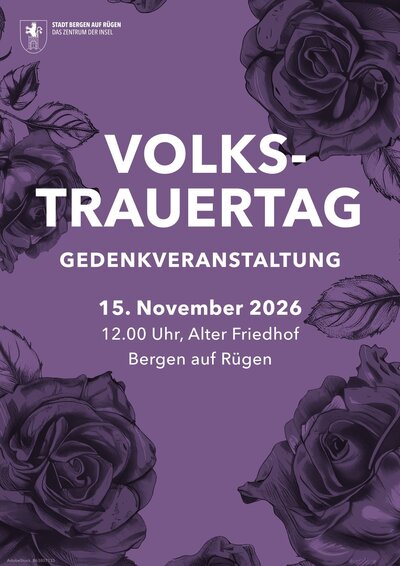 Plakat Volkstrauertag 2026
