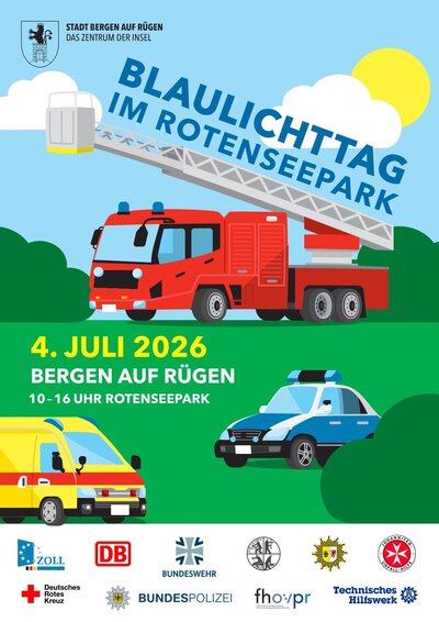 Plakat Blaulichttag 2026