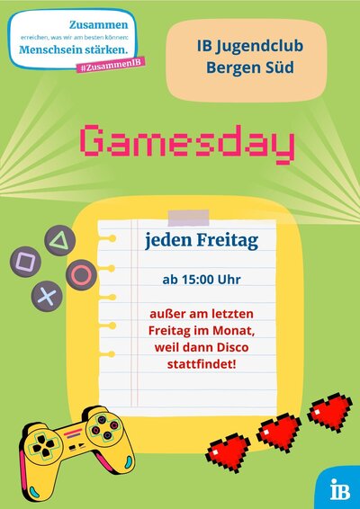 Gamesday Jugendclub