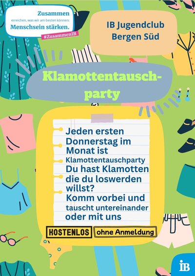 Klamottentauschparty Jugendclub