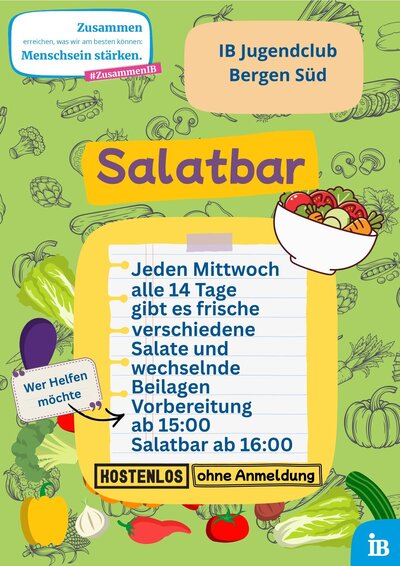 Salatbar Jugendclub