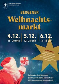 Plakat Weihnachtsmarkt 2026