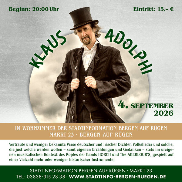 Adolphi - Konzert Stadtinfo