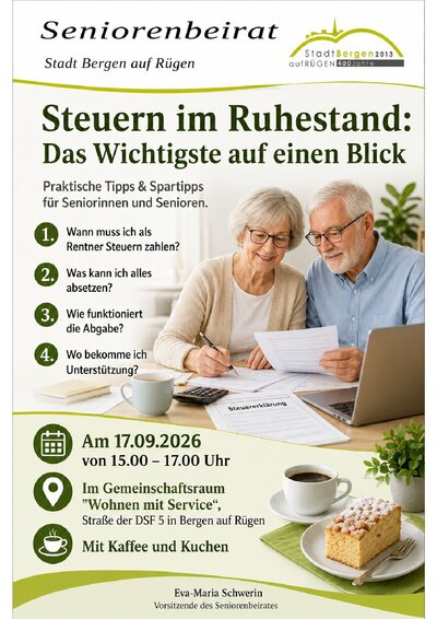 Steuern Senioren