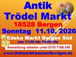 Antik & Tr&ouml;del Markt Bergen So. 11.10.2026