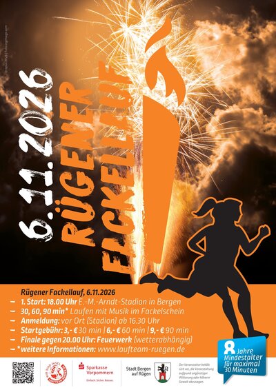 Plakat Fackellauf 2026