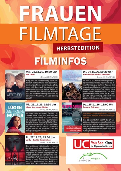 Frauenfilmtage Herbstedition 2026