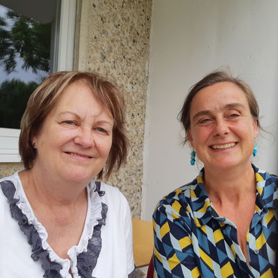 Team Maren Hirsch (rechts) und Heiderose Retter (links)